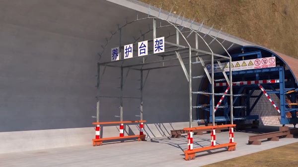 新兴县隧道施工动画制作公司 - 隧道施工工艺和施工方法 - 隧道施工汇报动画视频 - bim 工程施工动画